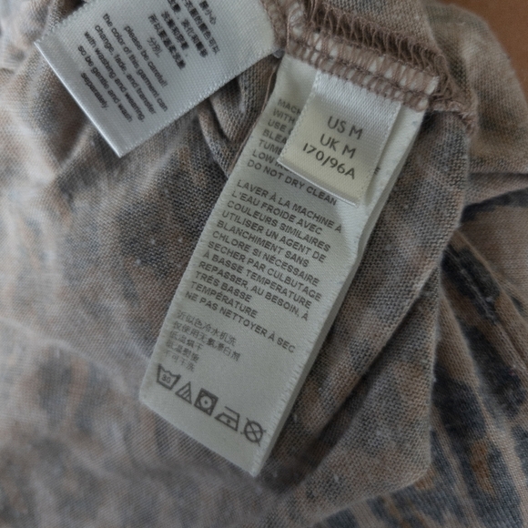 Free People Leopard Tourist Shortsleece Tee - Picture 8 of 8